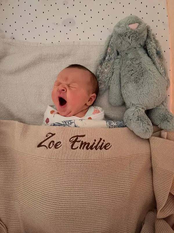 Social image of a happy Weary Theory customer with their new backpack.